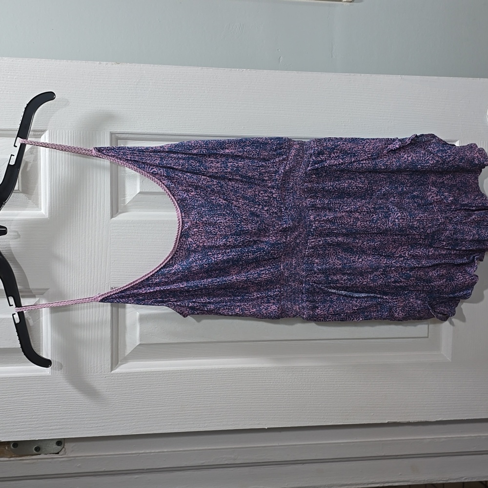 Ecote Blue and Pink Romper Woman's Size L - Picture 1 of 12